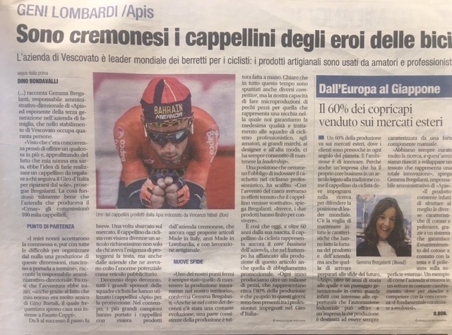 Apis Italia sulla stampa nazionale Apis Italia sulla stampa nazionale